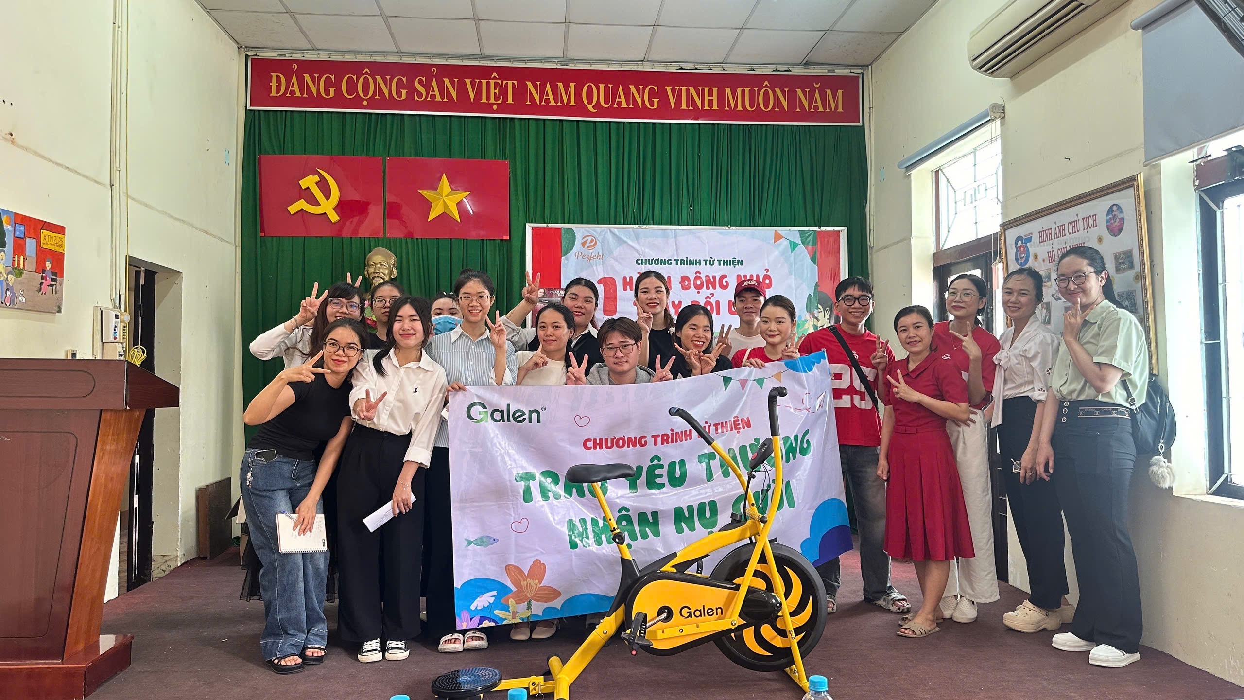 Từ thiện tại trung tâm dưỡng lão Thị Nghè